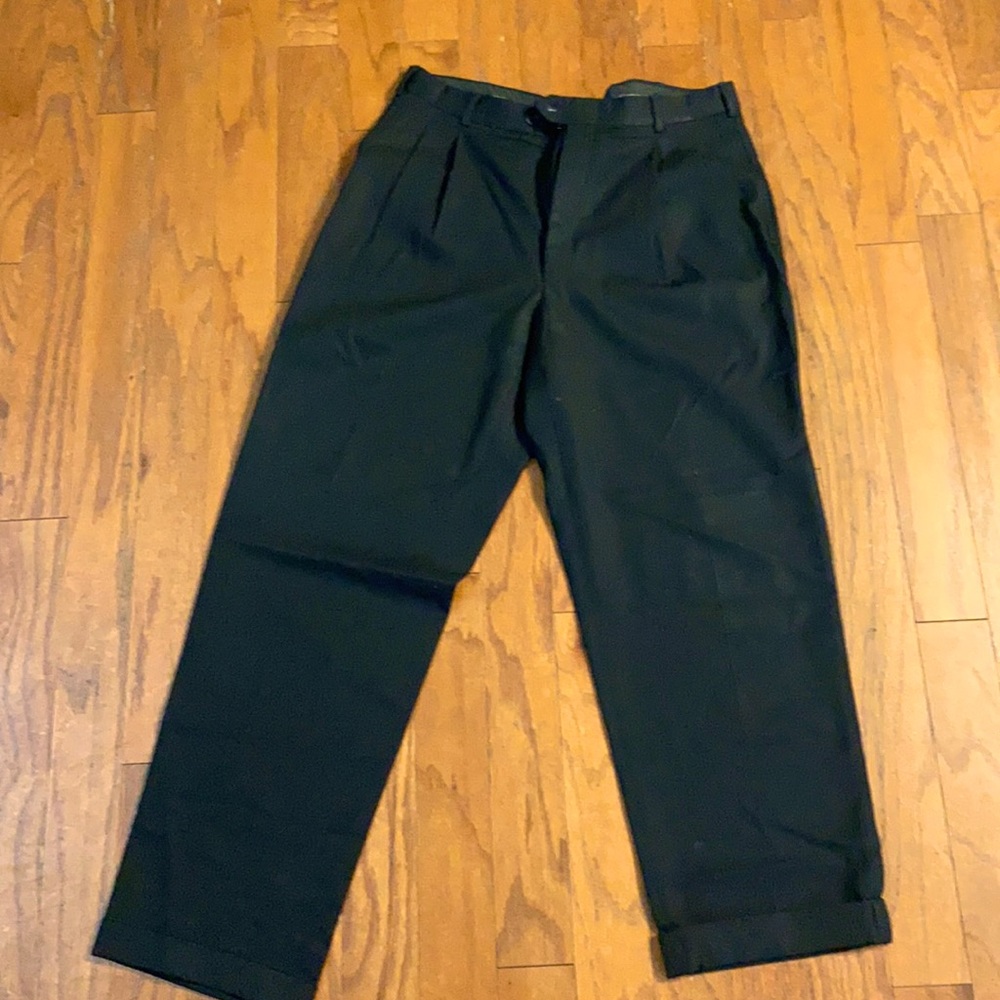 Pierre Cardin Black Dress Pants Size 34 - Picture 1 of 2